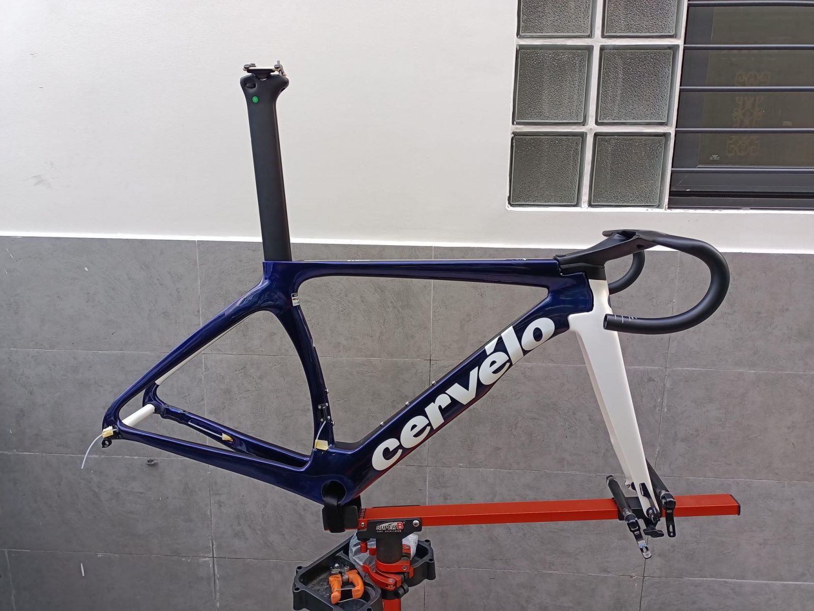 CERVELO S5 TÍM PHỐI TRẮNG