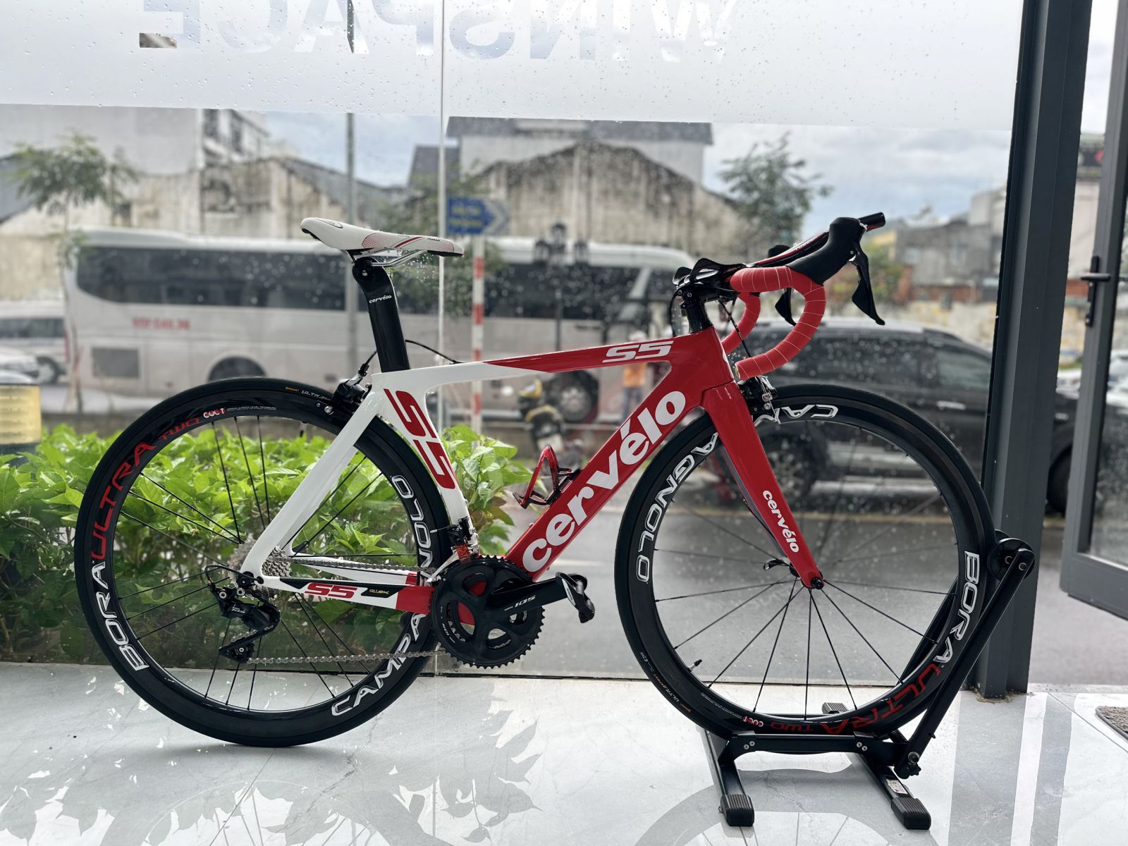 CERVELO S5+ BÁNH CAMPA + GROUP 105 R7000