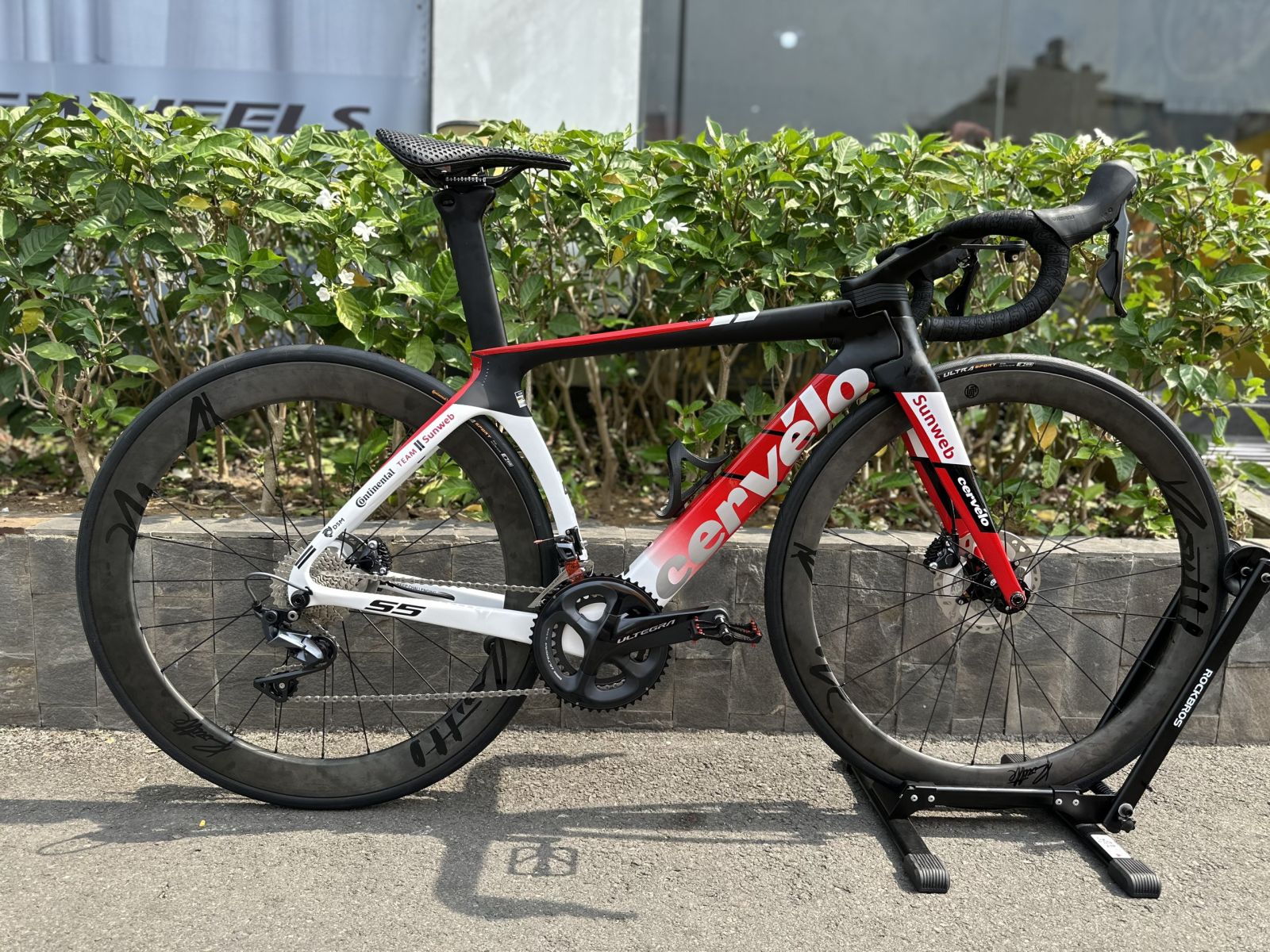 KHUNG CERVELO S5 + GROUP ULTEGRA R8020 + BÁNH ROUTTE